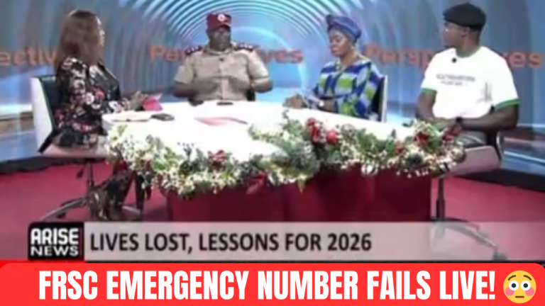 An unexpected and awkward moment unfolded live on AriseTV…