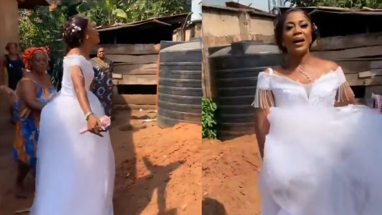 Bride Visits Late Mother’s Grave on Her Wedding Day, Sparks Emotional Reactions Online