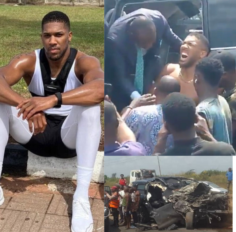 Anthony Joshua to Remain in Nigeria as He Recovers from Crash Injuries