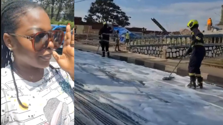 Nigerian Lady Shocked by How Rwanda Cleans Roads