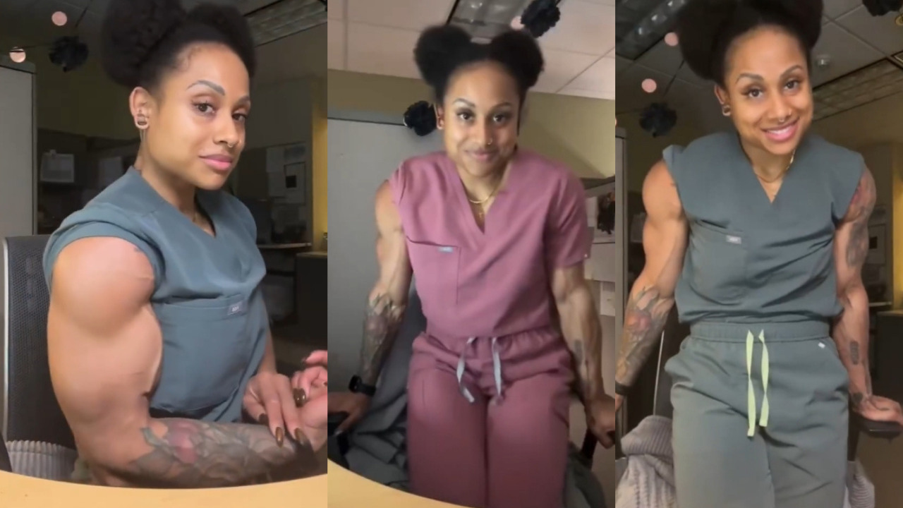 US Nurse Goes Viral After Showing Off Her Incredible Physique