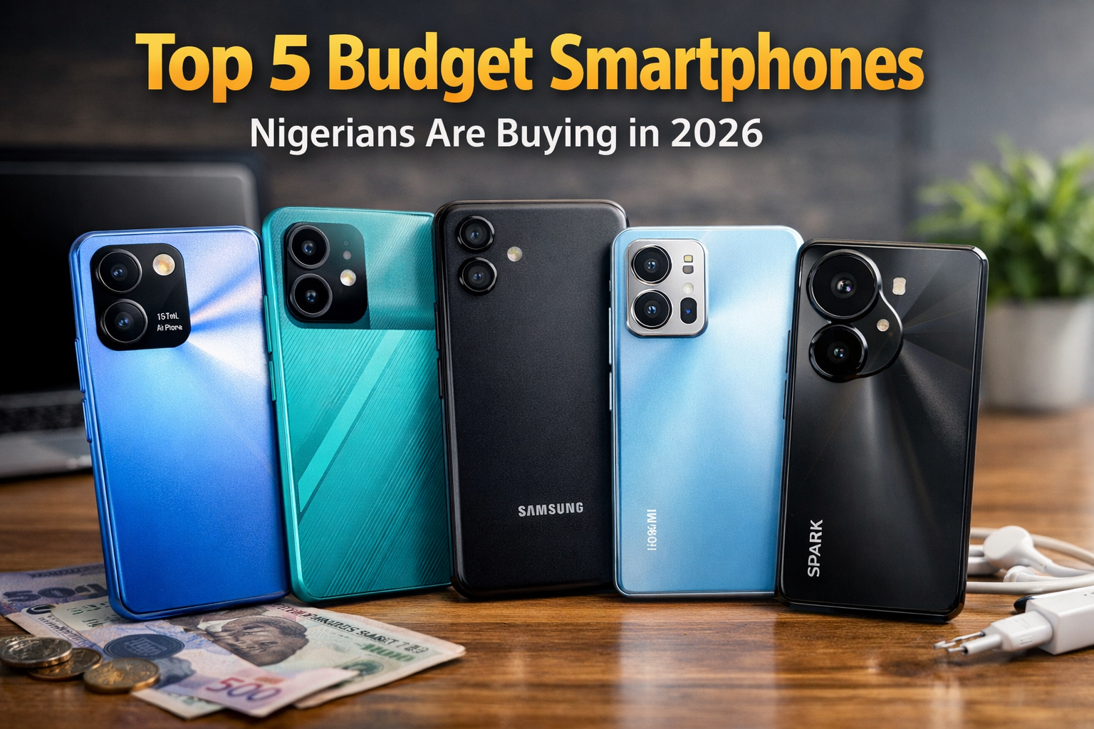 Top 5 Budget Smartphones Nigerians Are Buying in 2026