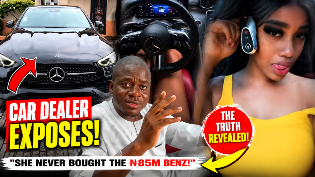 PH Car Dealer Calls Out Female TikToker Over Alleged Fake ₦80 Million Mercedes-Benz Gift