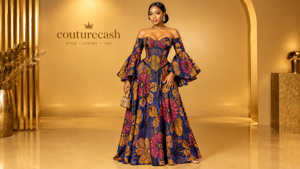 15 Ankara Styles to Try in 2026: Corsets, Off-Shoulder Gowns, Aso-Ebi & More