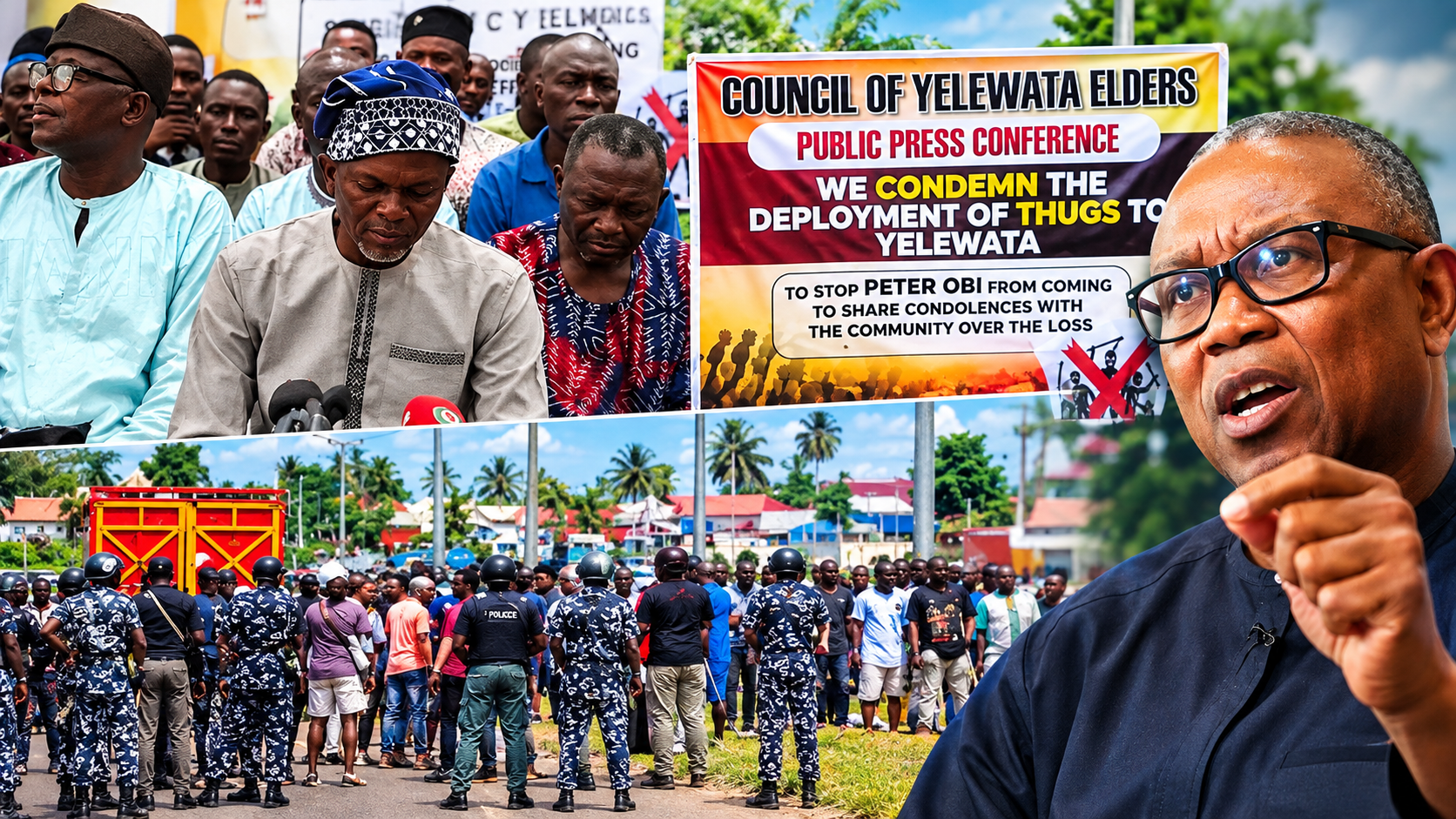 Yelewata elders apologize to Peter Obi and invite him back to the community